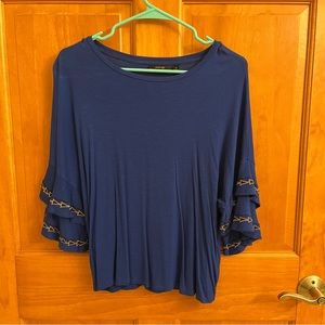 Apt 9 Royal Blue Blouse